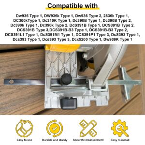 381091-00 circular saw guide Fits DW DC390K, DW936, DC300, DC310, DCS391B, DCS393, DC390B edge guide Cordless Circular Saw