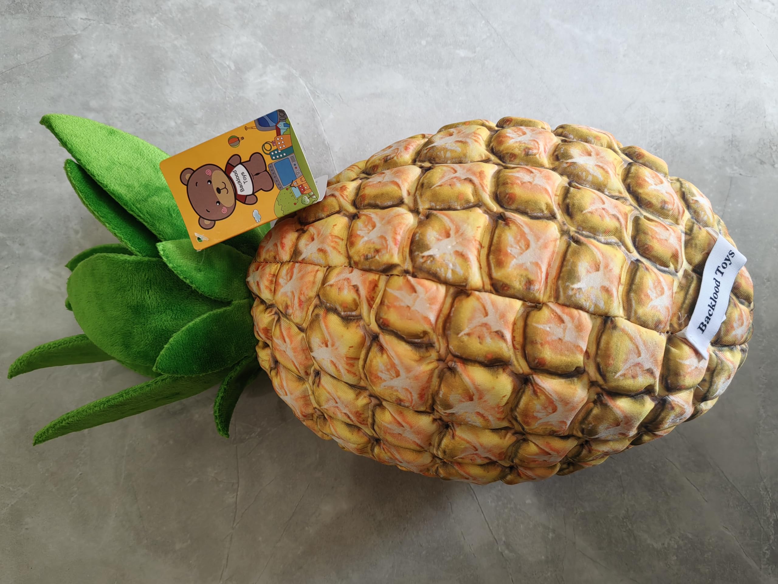 Backlood Toys 16 inch Fruit Pillow Pineapple Pillow Pineapple Stuffed Toy Pineapple Doll