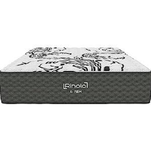 RINOLO X- Firm Mattress 12 Inch, Gel Infused Memory Foam Mattress for Pressure Relief, Pocket Innersprings/Orthopedic Foam | Freshly Baked Mattress | Mattress-in-a-Box (Full)