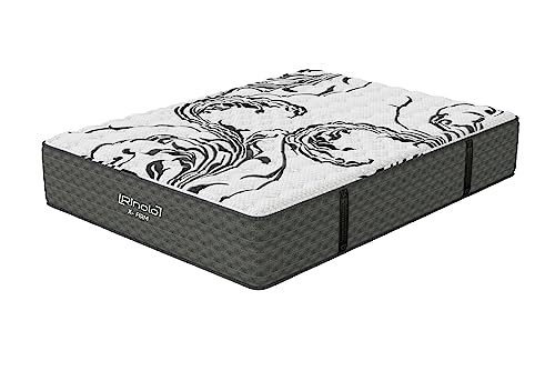 RINOLO X- Firm Mattress 12 Inch, Gel Infused Memory Foam Mattress for Pressure Relief, Pocket Innersprings/Orthopedic Foam | Freshly Baked Mattress | Mattress-in-a-Box (King)