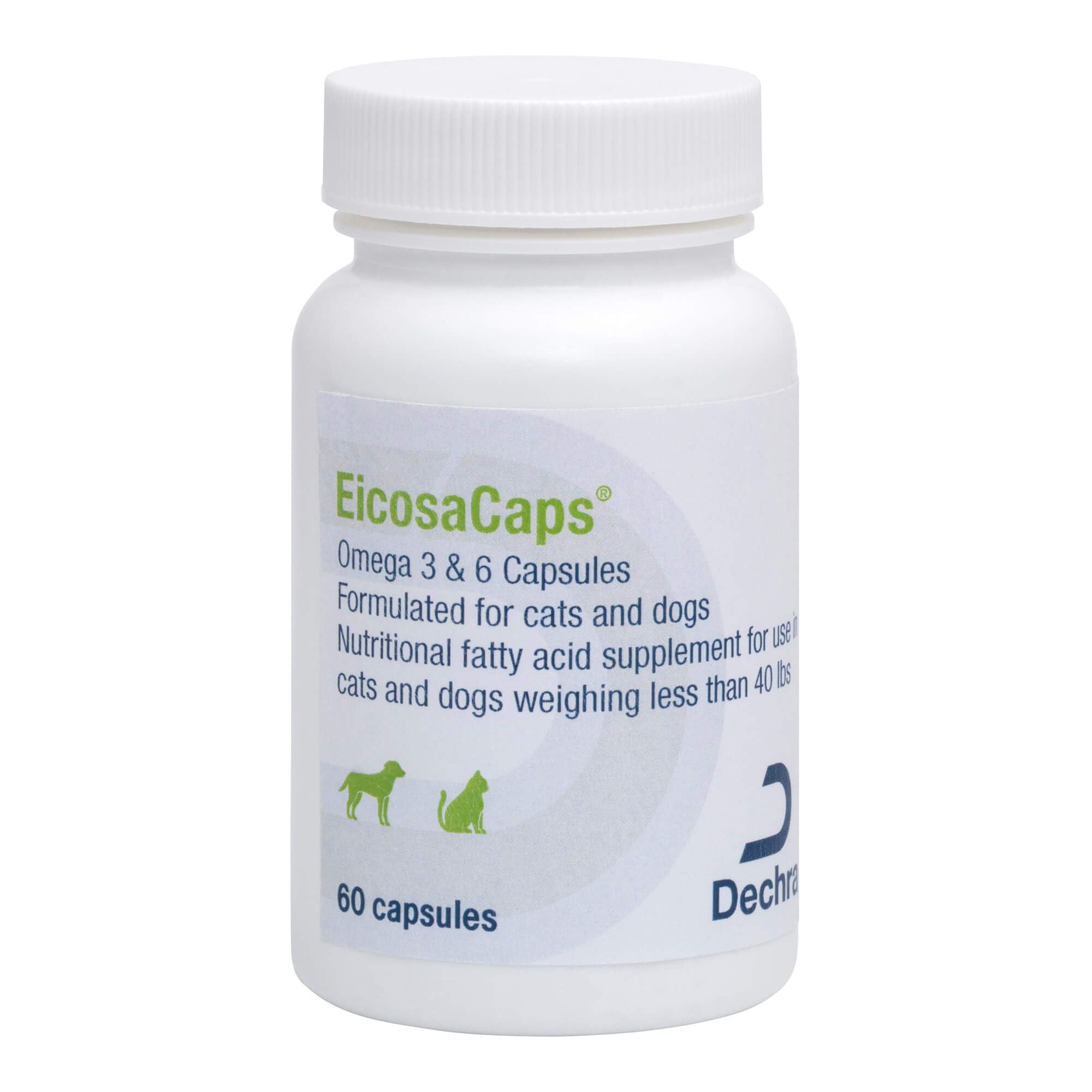 EicosaCaps® Omega 3 & 6 Capsules for Dogs and Cats, 120 ct