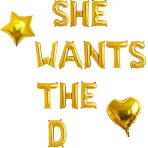 bachelorette party decorations gold she wants the d balloons for bridal shower with diamond ring themed bachelorette engagement wedding party supplies decorations