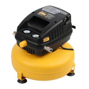 fornax pancake air compressor, 3 gallon, 100 psi portable air compressor, oil free