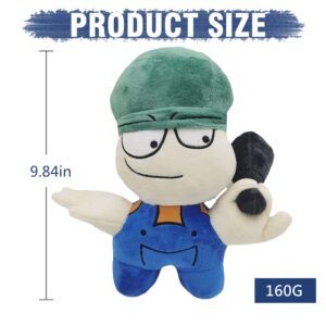 11.8in Dave and Bambi Plush，Cute Cartoon Character Anime Pillow, Soft Stuffed Animal Plush Toys Gifts for Fans and Friends(Bambi)