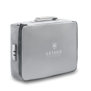 getxgo: the upgraded fireproof and water-resistant document box with sercured lock - protect your valuables and important papers