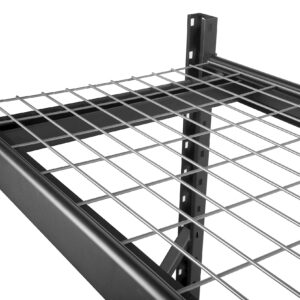 WEN Three-Tier Industrial Steel Storage Rack with Adjustable Shelving and 6000-Pound Capacity (RK7724-3)