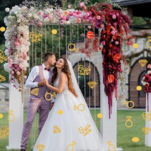 Wedding Ceremony Throwing Confetti Decorations - Gold Glitter Wedding Table Confetti, Bridal Bachelor Shower, Engagement Party Decorations