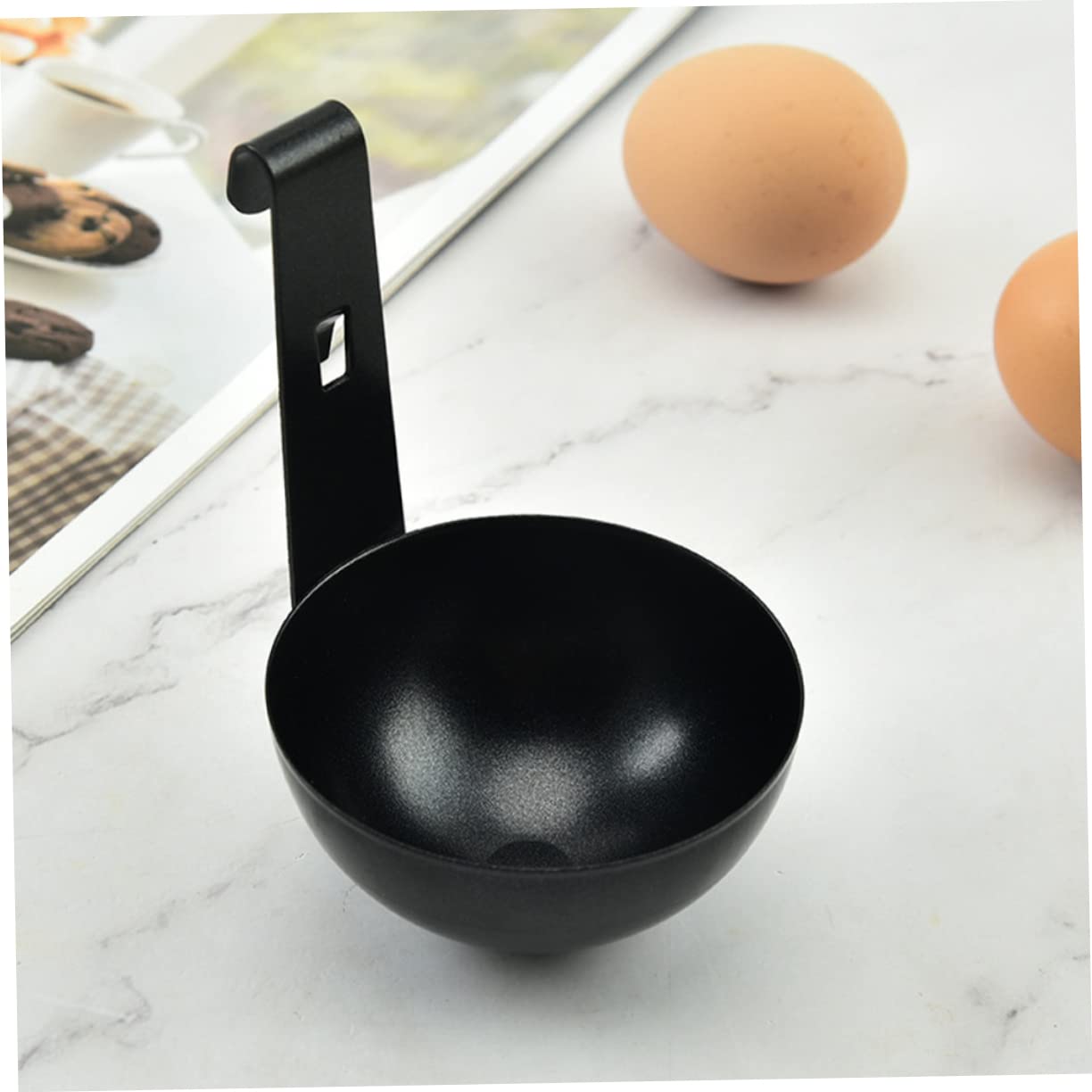 SEWOART 3pcs Stainless Steel Egg Cooker Egg Cooker for Eggs Poached Egg Cooker Steamed Egg Cup Breakfast Griddle Poached Egg Maker Microwave Household Gadgets Boil Egg Cooker Egg Cups