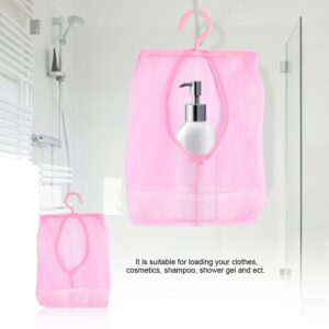 Yosoo Hanging Mesh Storage Bag, Space Saving Hanging Mesh Storage Bag for Clothes Cosmetics Shampoo Shower Gel ()