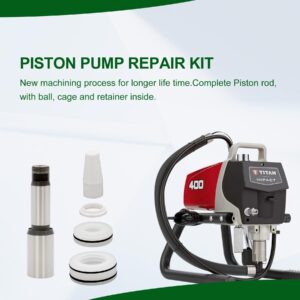 Piston Pump Repair Kit Piston Rod 704-586 704-551 Replacement for Titan Impact 440 540 640 airless Sprayer