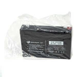 Battery Hawk (3 Pack UB670 WP7-6 EMB-0606 Sealed for Exit Sign Emergency Light BAT67 ELB-0607 Lead Acid 6V 7AH SLA