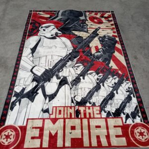 starwars Rug, Join The Empire Rug, Empire Propaganda Rug, Boy Room Rug, Fantastic Rug, Area Rug, Non Slip Rug coolVibesR114.5 140x200cm = 4.6 ft x 6.5 ft