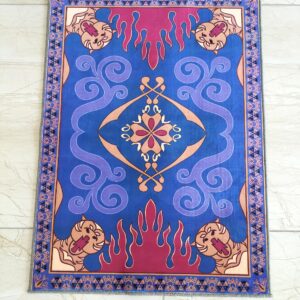 Aladdin Rug, Flying Rug, Magic Rug, Movie Rug, Area Rug, Fan Rug, Living Room Rug, Kids Room Rug, Non Slip Rug, Floor Rug, Purple Rug coolVibesR148.1 (23”x31”)=60x80cm=1.9 ft x2.6 ft