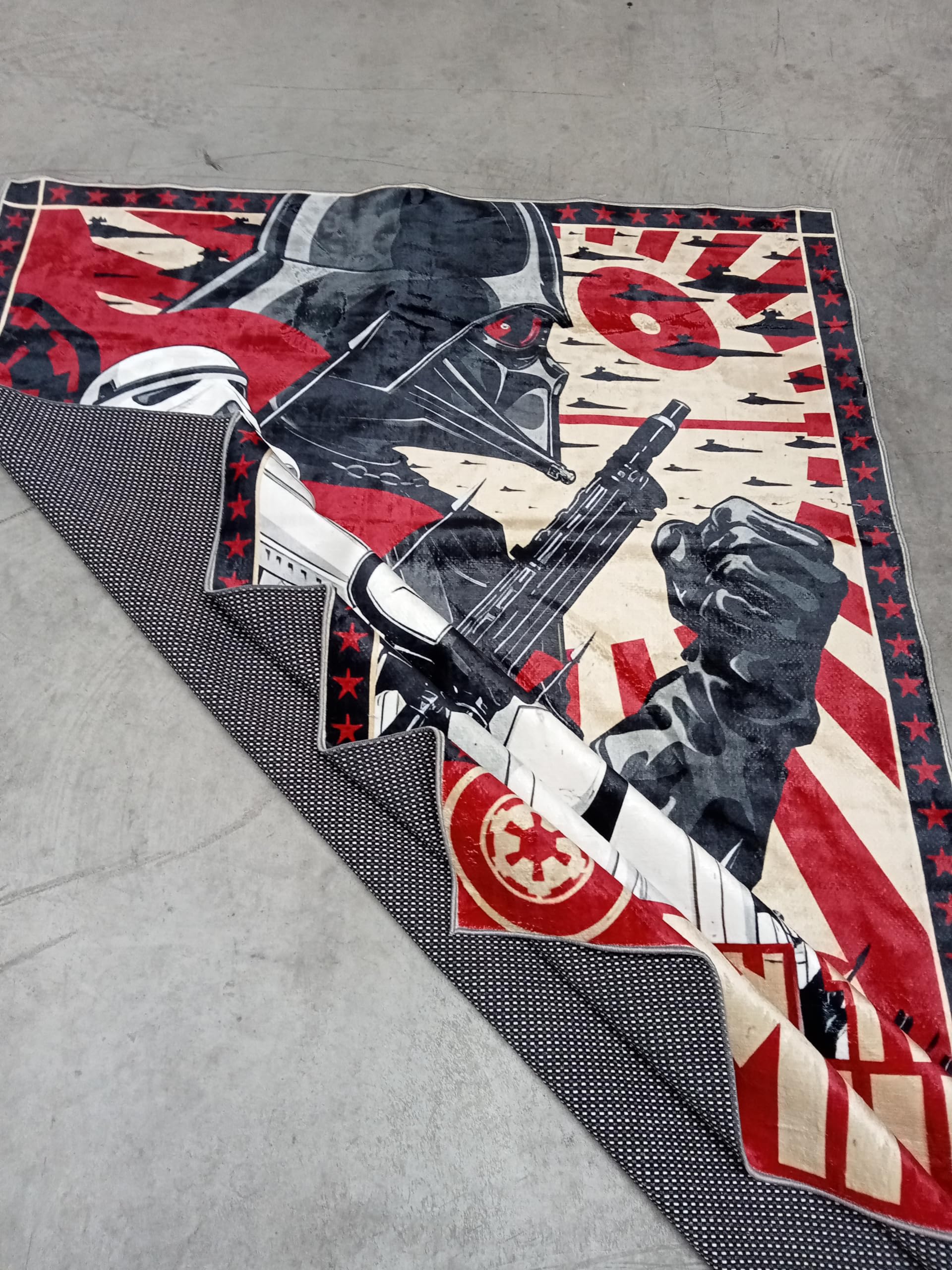 starwars Rug, Join The Empire Rug, Empire Propaganda Rug, Boy Room Rug, Fantastic Rug, Area Rug, Non Slip Rug coolVibesR114.5 140x200cm = 4.6 ft x 6.5 ft