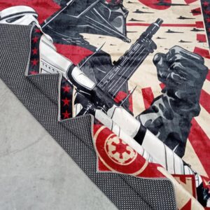 starwars Rug, Join The Empire Rug, Empire Propaganda Rug, Boy Room Rug, Fantastic Rug, Area Rug, Non Slip Rug coolVibesR114.5 140x200cm = 4.6 ft x 6.5 ft