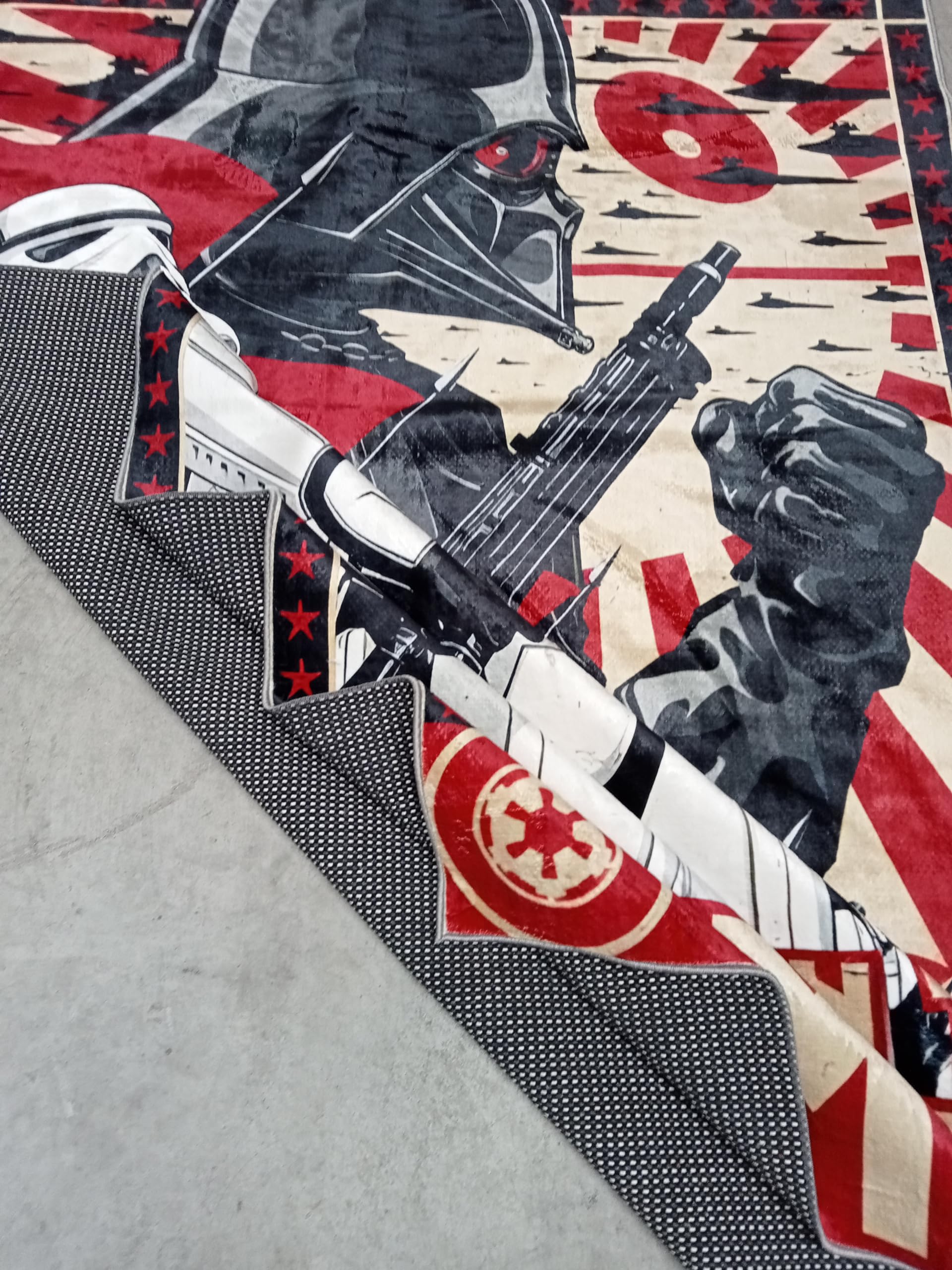 starwars Rug, Join The Empire Rug, Empire Propaganda Rug, Boy Room Rug, Fantastic Rug, Area Rug, Non Slip Rug coolVibesR114.5 140x200cm = 4.6 ft x 6.5 ft