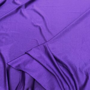 Premium Yoga Nylon Spandex Fabric - Ultra-Soft & Stretchy 4-Way Stretch Fabric by The Yard - Perfect for Activewear and Swimsuit Fabric, and More -1 Yard - 58 Inch Width (Purple)