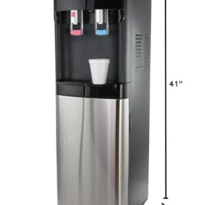 MegaChef Bottom Load Hot and Cold Water Dispenser