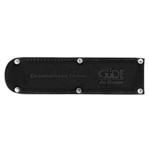 güde leather sheath for paring and utility knife, 6-in - made in solingen, germany since 1910