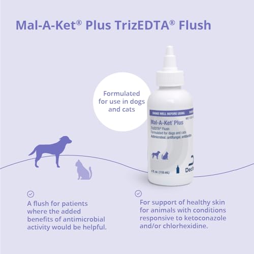 Mal-A-Ket Plus TrizEDTA Flush for Cats and Dogs, 4 oz