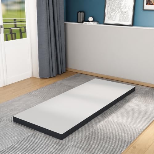 NiamVelo Tri-Fold Queen Folding Mattress - Luxurious 4 Inch Memory Foam Bed, Perfect for College Dorms and Compact Spaces - Unfold Relaxation Anywhere (4 in, Queen)