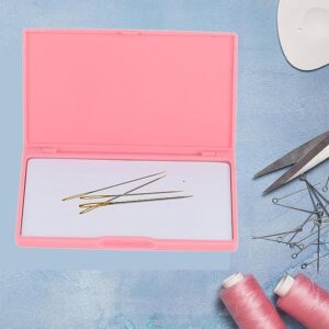 Magnetic Needle Storage Case,Sewing Pin Organizer Manual DIY Sewing Stitching Pin Storage Box for Cross Stitch Sewing Knitting Pin Needle Storage