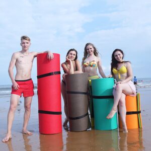 3 Pcs Floating Water Mat Straps, Floating Water Pad Straps Reusable Securing Straps for Storing Mats Up to 18 Feet Long or Shorter, Floating Mat Accessories, Storage Straps (Securing Straps)