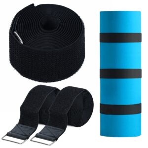 3 pcs floating water mat straps, floating water pad straps reusable securing straps for storing mats up to 18 feet long or shorter, floating mat accessories, storage straps (securing straps)