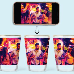 Custom Shot Glasses - Customized Shot Glass - Picture Shot Glasses - Wedding Shot Glass - Personalized Shot Glasses - Birthday Shot Glass