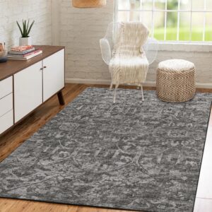 Aberdeen AB1 Gray 3' x 5' Rug