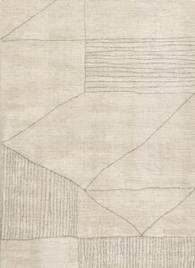 momeni rugs wren 2 area rug, 5'3" x 7'3" ivory carpet for living room, bedroom, hallways, bathroom, and home office