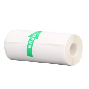 Thermal Printer Paper 10 Rolls Self Adhesive Printing Paper, Mini Print Paper 57x25mm Thermal Sticker Print Paper for Mini Pocket Thermal Printer, Portable Thermal Printer Paper