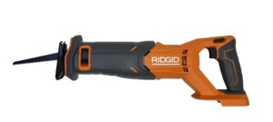 ridgid 18v cordless reciprocating saw (tool only) r8646b