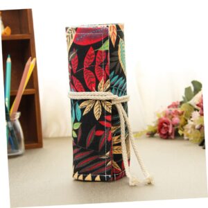 STOBOK 72 Roll Pencil Organizer Pencil Storage Wrap Pencil Case Roll up Pencil Bag Holder Motivation to Organize Pencils Pen Wrap Pencil Wrap Case High Capacity Packing Box