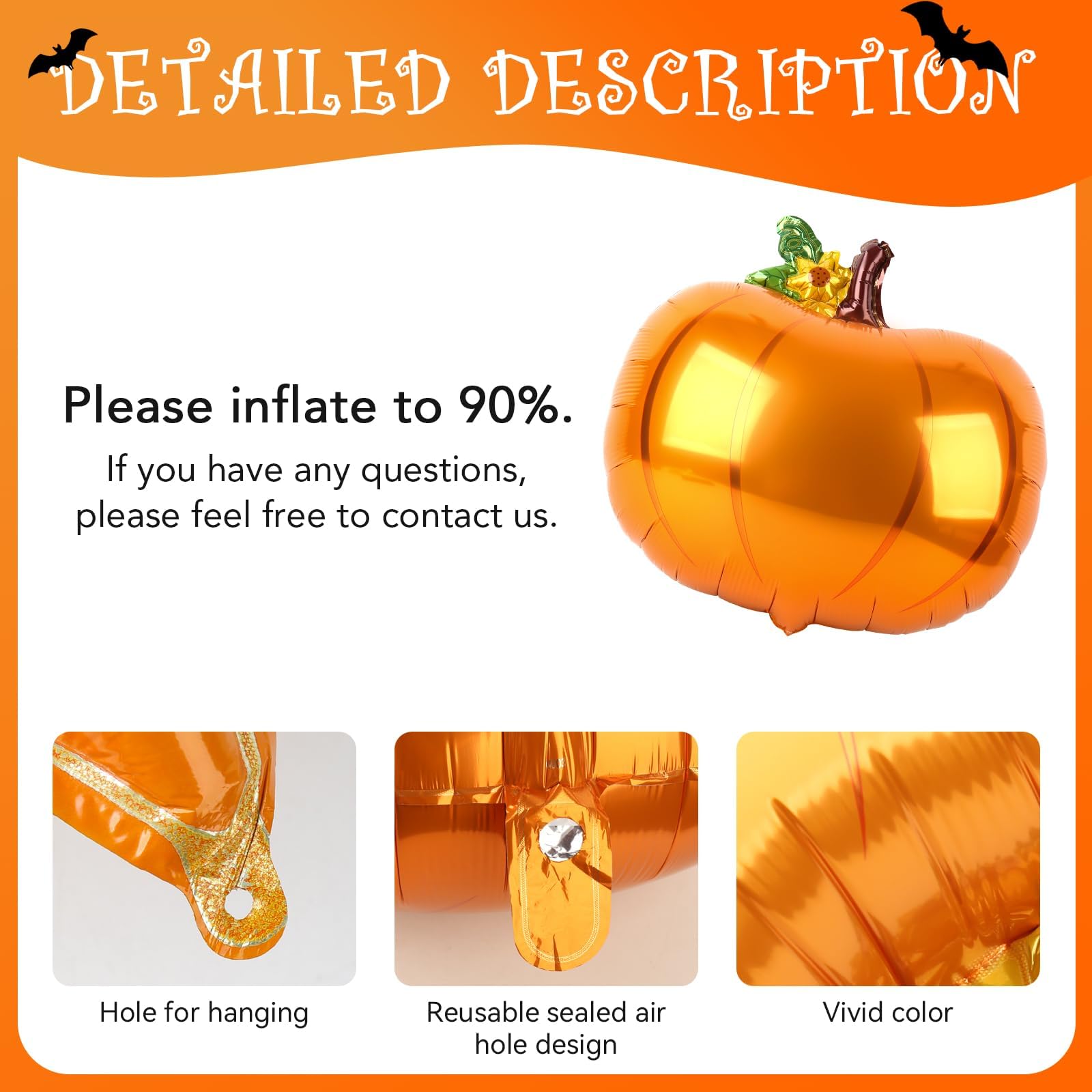 Dripykiaa 5Pcs Pumpkin First Balloon 40" Gold One Year Old Balloon Set for First Birthday Fall Birthday Decorations Maple Leaves Pumpkin Foil Helium Balloons Party Supplies Backdrops for Girls Boys