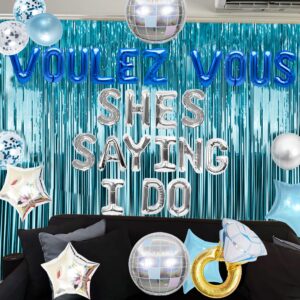 JeVenis Voulez Vous Mamma Mia Decoration Mamma Mia Party Decorations Last Disco Bachelorette Party Decorations Retro 70s Bridal Shower