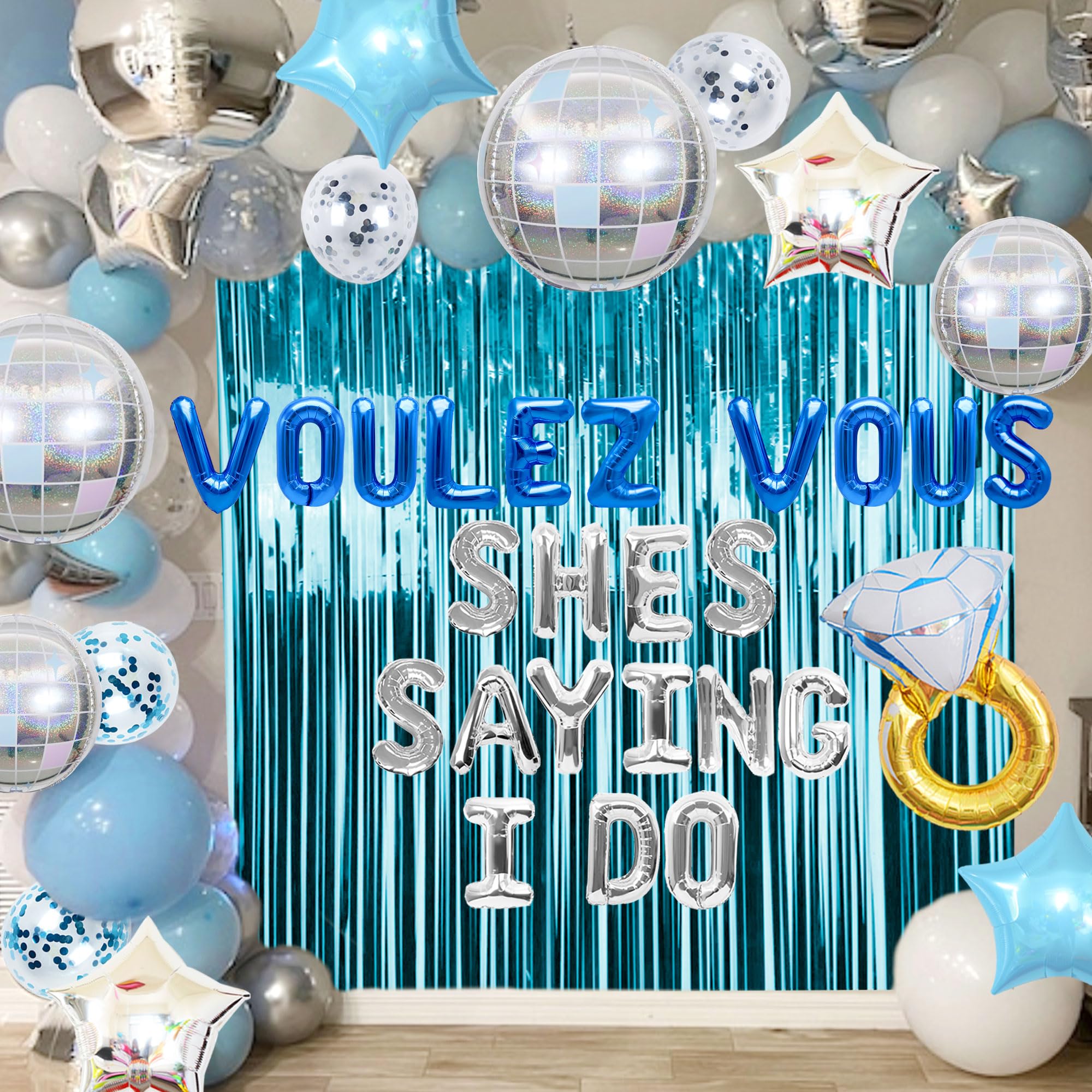 JeVenis Voulez Vous Mamma Mia Decoration Mamma Mia Party Decorations Last Disco Bachelorette Party Decorations Retro 70s Bridal Shower