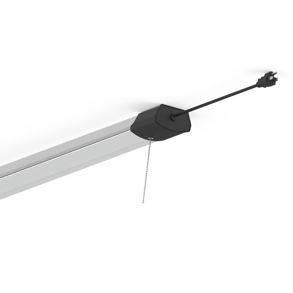 Metalux SHP 4 ft. 96-Watt Equivalent, Integrated LED, White Shop Light, 5000 Lumens, 4000K CCT