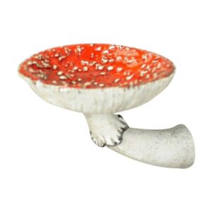 1pcs mushroom hanging shelf,cute mushroom wall floating shelf wall mounted hanging shelves for home(l)