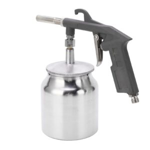 ndnczdhc sandblaster gun kit, 10.0 bar high pressure air sand blaster gun aluminium alloy handheld sandblasting spray gun tool with 750cc aluminium pot for sanding, sandblasting, polishing