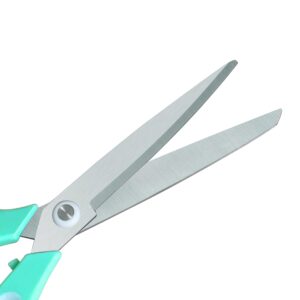 KUONIIY Scissors,Craft Scissors Bulk Pack of 4,Ultra Sharp Blade Scissors,Comfort-Grip Handles,Multipurpose Sharp Scissors for Office Home School Sewing Fabric Craft Supplies