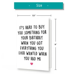 YiKaLus Happy Birthday Card for Mom Dad, Funny Bday Gift from Daughter Son, Sweet Mother’s Day Card for Her, Nice Fathers Day Gift Idea for Him