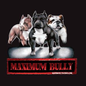 Maximum Bully - All Life Stage Performance Dog Food. High Protein 32% - High Fat 22%. 30lb Bag.