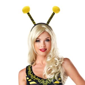 Liatunou Bee Tentacle Headbands,Cute Bee Headpiece Antenna Headband for Women Girls Halloween Christmas Party Favors