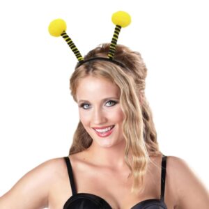 Liatunou Bee Tentacle Headbands,Cute Bee Headpiece Antenna Headband for Women Girls Halloween Christmas Party Favors