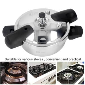 Stainless Steel Pressure Cooker, 1.6 Quart Mini Pressure Cooker Safe Explosion Proof 1.8L Pressure Cooker Oyster Fish Head Pot for Gas Stove Induction Cooker