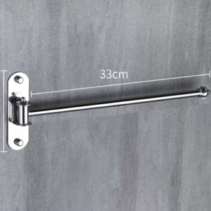 SEIFE Wall mounted Wall Mounted Towel Bar Rotating Towel Rack,Bath Rail Hanger Towel Holder,6 Swivel Bars Wall Mounted Towel Holder Rail For Kitchen Bathroom Towel Storage Holder Bathroom Bathroom she