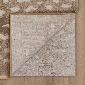 Mohawk Home Antelope Animal Print Beige 2' 1" x 3' 8" Area Rug Perfect for Kitchen, Living Room, Dining Room