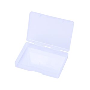 Medicine Storage Containers 6pcs Transperant Container Case Packing Rectangle s Clear Organizer