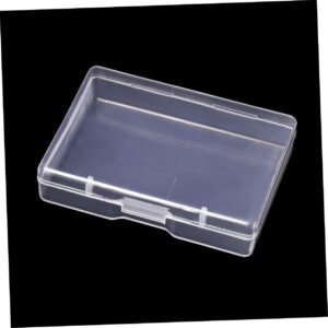 Medicine Storage Containers 6pcs Transperant Container Case Packing Rectangle s Clear Organizer